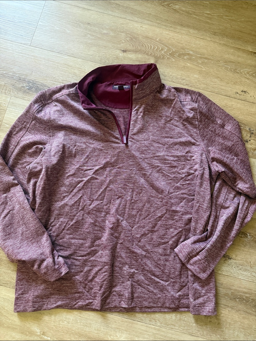 Johnston and Muphy men’s halfzip